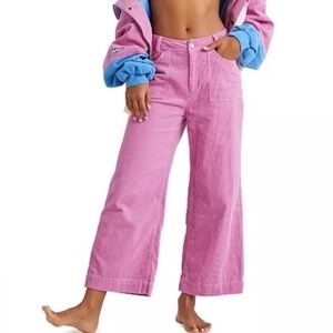 Billabong Wide-Leg Corduroy Pants, size 28
